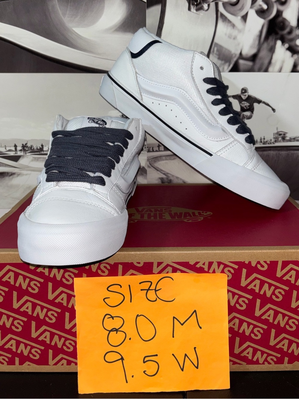 Vans Knu Mid sz 8.0 Men’s 9.5 Woman